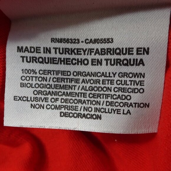 Nike Athletic Red/Gray Swoosh Shirt Size Large - Picture 6 of 6